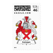 Cowan Family Crest Stamp