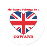 Coward Stickers