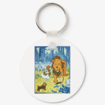 Cowardly Lion keychains by BrickRoad Cowardly Lion keychains