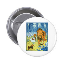 Cowardly Lion buttons