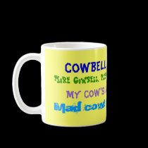 Cowbell Mug by MarciaCox Cowbell Mug