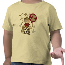 Cowboy 2nd Birthday T-shirts and Gifts