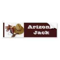 Cowboy Action Shooter Alias Bumper Sticker