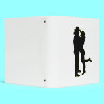 Cowboy and Cowgirl in Love Silhouette binders