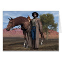 Cowboy and Horse cards