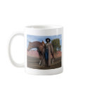 Cowboy and Horse mugs