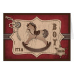 Cowboy Baby Card
