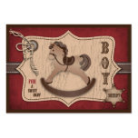 Cowboy Baby Gift Tag Business Card Templates
