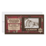 Cowboy Baby Photo Card 2