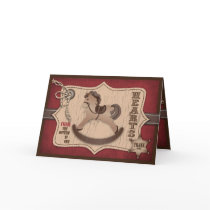 Cowboy Baby TY Card