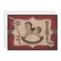 Cowboy Baby TY Card 2 Invite