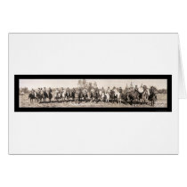 Cowboy Band Oregon Photo 1911 cards