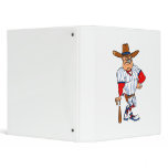 Cowboy baseball player binders