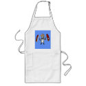Cowboy BBQ Apron by deesbasenjis Cowboy BBQ Apron