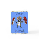 Cowboy BBQ Card by deesbasenjis Cowboy BBQ Card