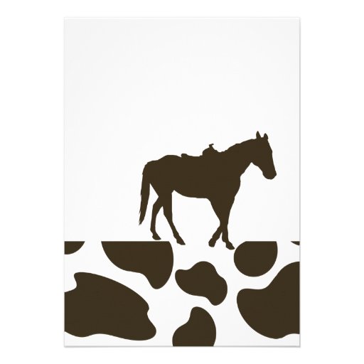 Cowboy Birthday Party Personalized Invites