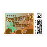 Cowboy Birthday Stamp