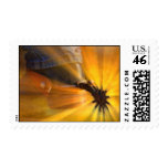 Cowboy boot and spur postage