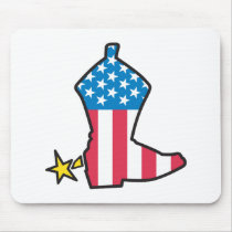 Cowboy Boot Mouse Mats