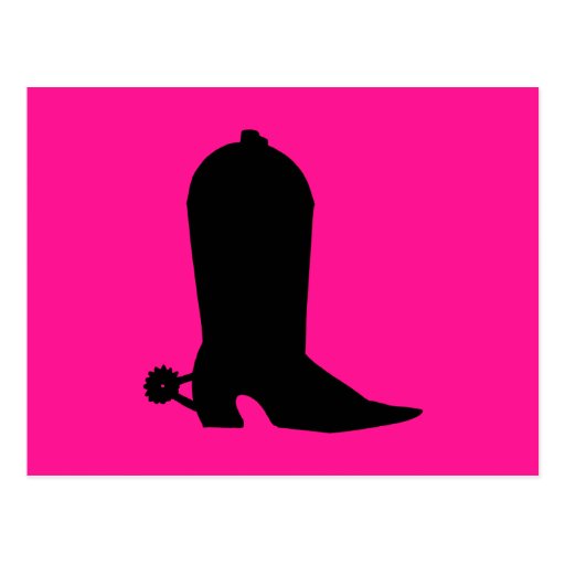 cowboy_boot_silhouette_post_card rdd2c59b9b19f454bbc7f07f446a27881_vgbaq_8byvr_512