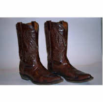 Cowboy boots cut out