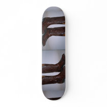 Cowboy boots skate board deck