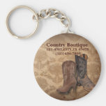 cowboy boots western country fashion business key chains