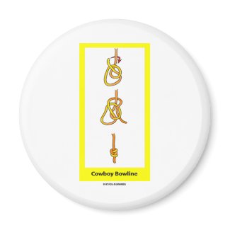 Cowboy Bowline (Knotology) magnet
