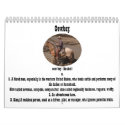 Cowboy Calendar by wksimages Cowboy Calendar