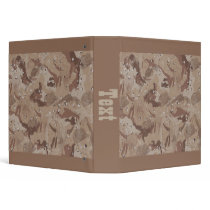 Cowboy Camo Vinyl Binder
