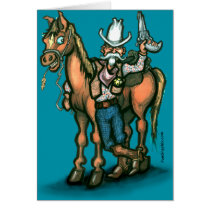 Cowboy cards by FunGraphix Cowboy cards