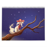 cowboy cat wall calendars