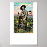 Cowboy catching Critters Poster