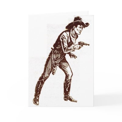 Cowboy Christmas cards