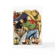 Cowboy Christmas Card