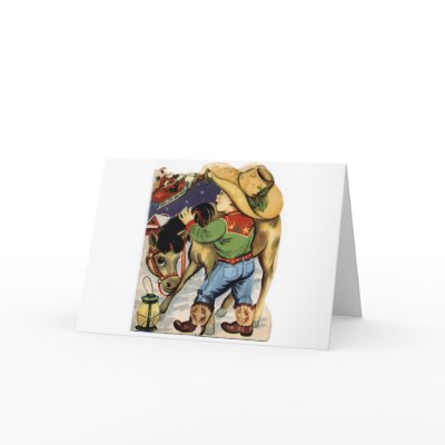 Cowboy Christmas cards