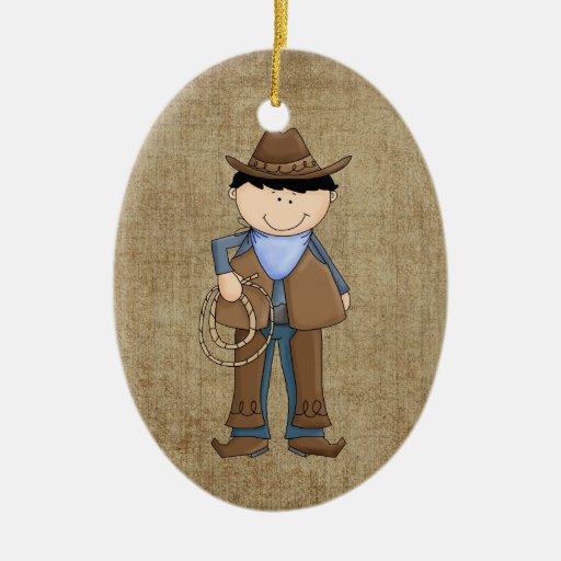 cowboy christmas tree ornament zazzle cowboy christmas tree ornament zazzle