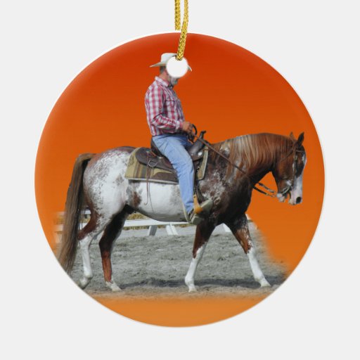 cowboy double sided ceramic round christmas ornament zazzle cowboy double sided ceramic round christmas ornament zazzle