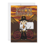 Cowboy & Chuck Wagon Party Invite