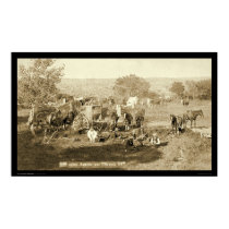 Cowboy Chuckwagon SD 1887 posters