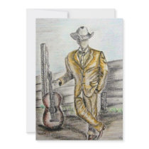 Cowboy Custom Invitations
