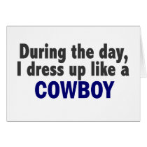 Cowboy During The Day Greeting Card