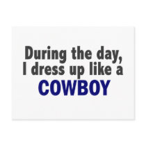 Cowboy During The Day Post Card