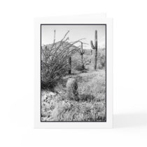 Cowboy Garden Greeting Card