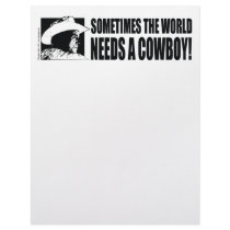Cowboy George Bush letterhead