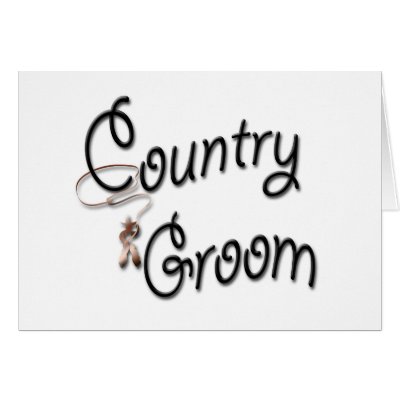 Cowboy Groom Gifts and Favors Cards