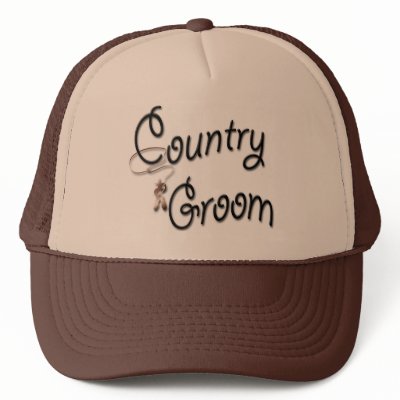 Cowboy Groom Gifts and Favors hats