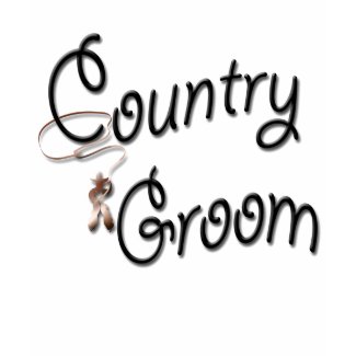 Cowboy Groom T-shirts and Apparel shirt