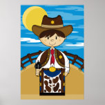 Cowboy Gunslinger Poster