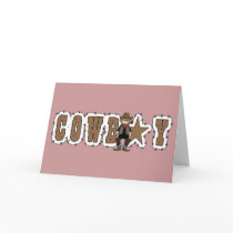 Cowboy Happy Birthday Wishes - Western Cards